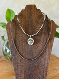 Kingman Turquoise Hat Pendant