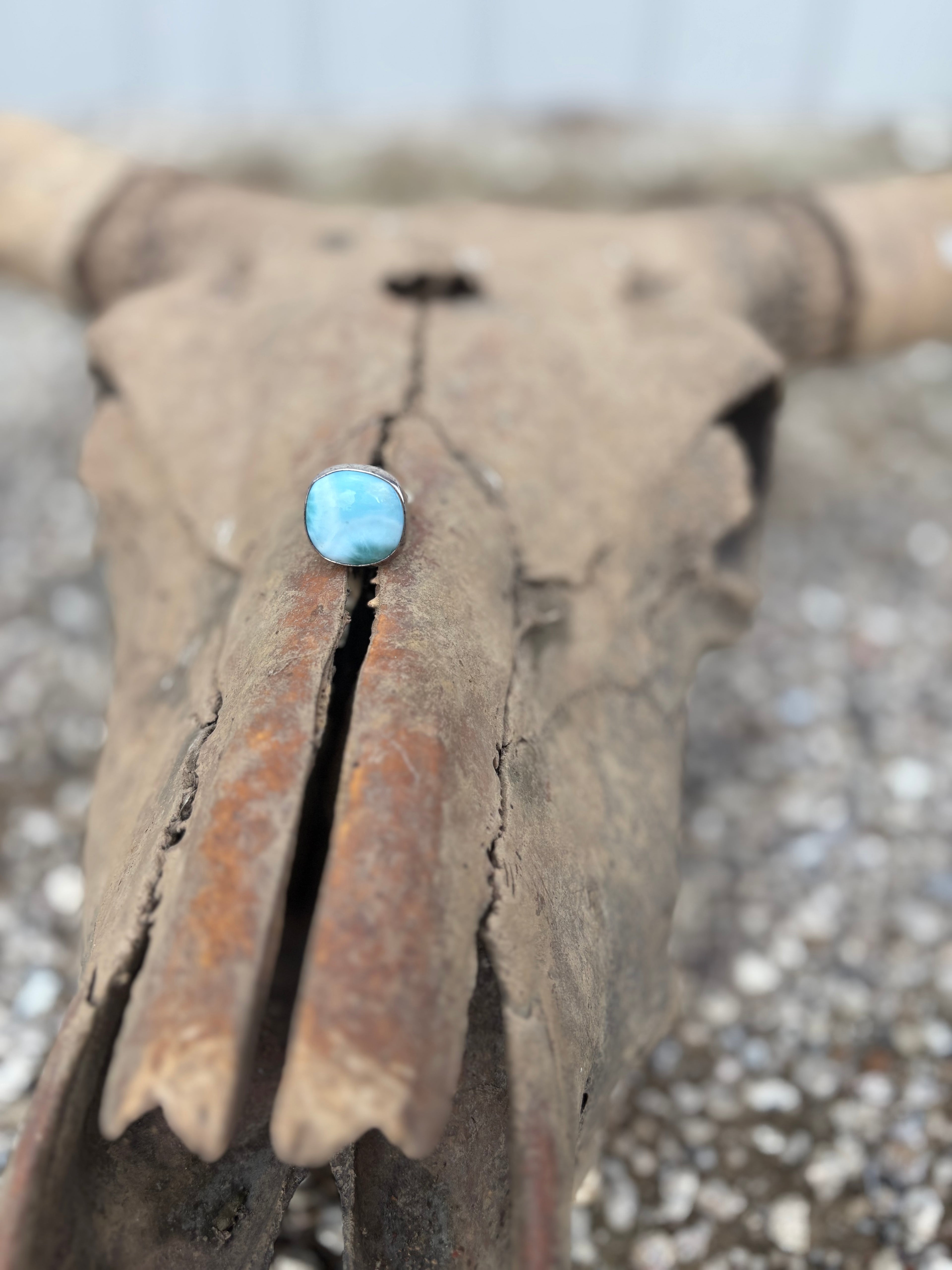 Larimar Ring